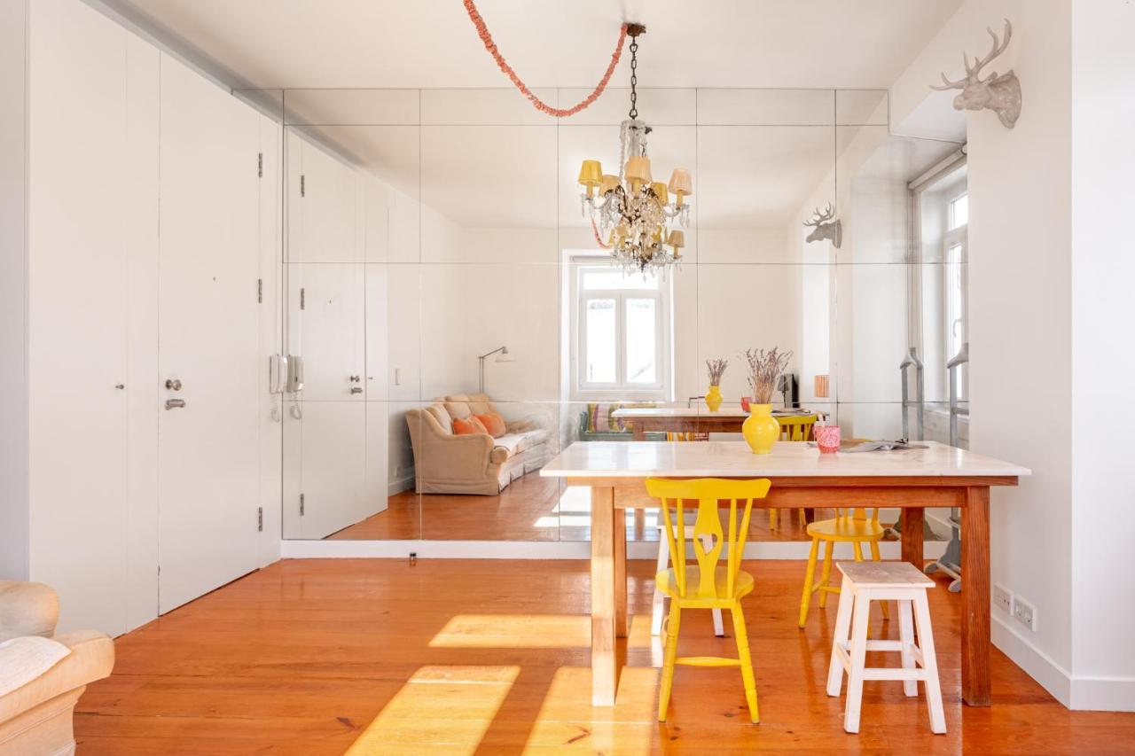 Joivy Chic 2Br Apt In Bairro Alto, 2Mins To Sao Pedro De Alcantara Viewpoint Лиссабон Экстерьер фото